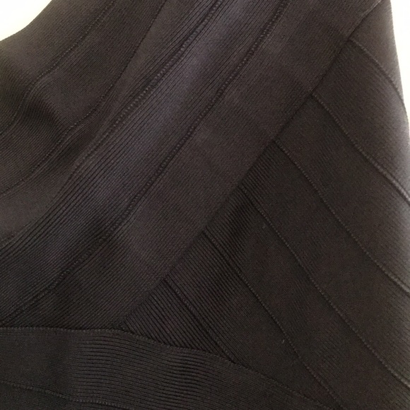 Herve Leger Elastic Bandage Sydney Blue Dress M Rent the Runway - Picture 3 of 6